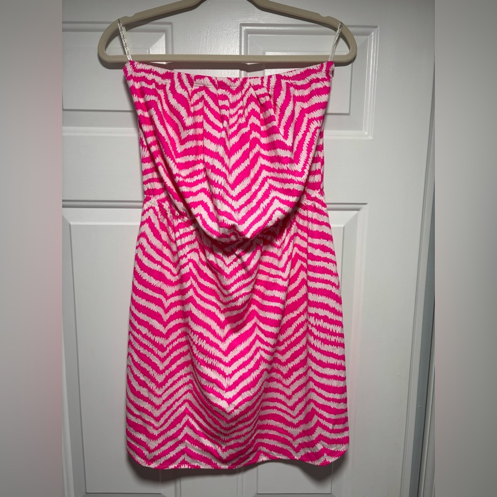 Lilly Pulitzer strapless dress